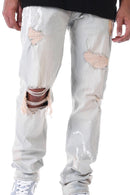 KDNK ‘Rip & Repair’ Stacked Denim (Blue) KND4502 - FRESH N FITTED