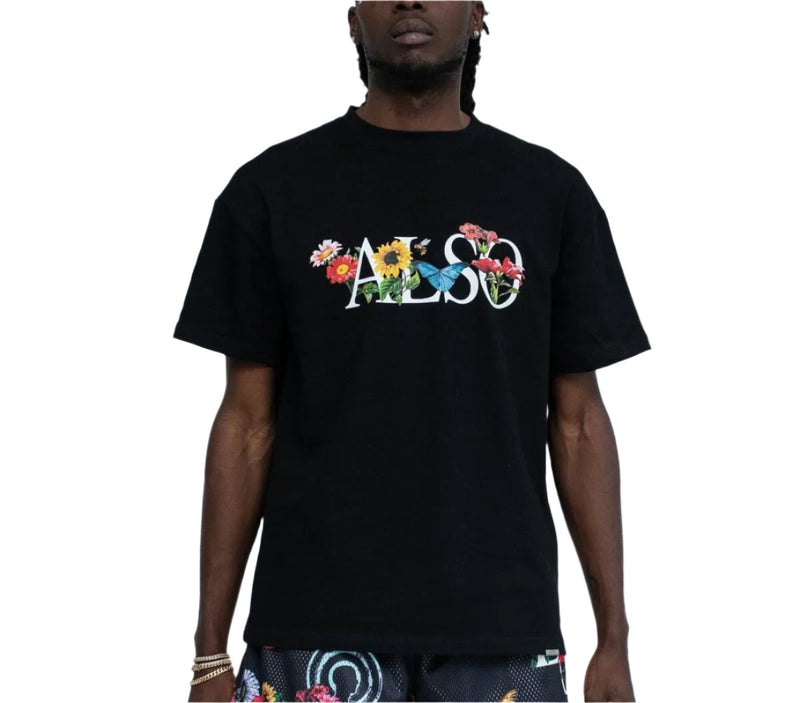 Almost Someday 'Bloom' T-Shirt (Black) C6-19 - Fresh N Fitted Inc