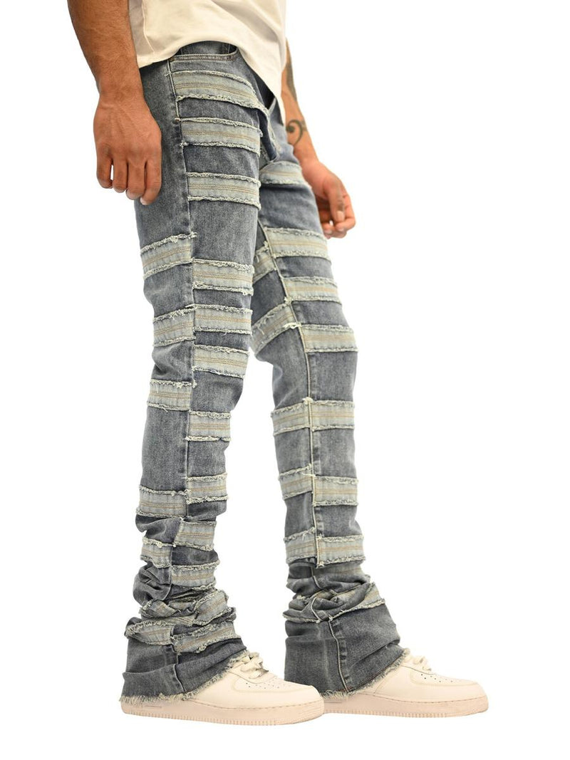 Doctrine 'Kill Joy' Super Stacked Denim (Indigo Wash) DB0003-STK - Fresh N Fitted Inc