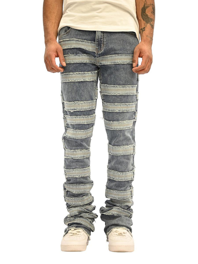 Doctrine 'Kill Joy' Super Stacked Denim (Indigo Wash) DB0003-STK - Fresh N Fitted Inc