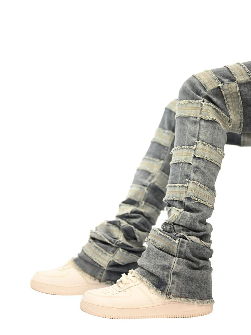 Doctrine 'Kill Joy' Super Stacked Denim (Indigo Wash) DB0003-STK - Fresh N Fitted Inc