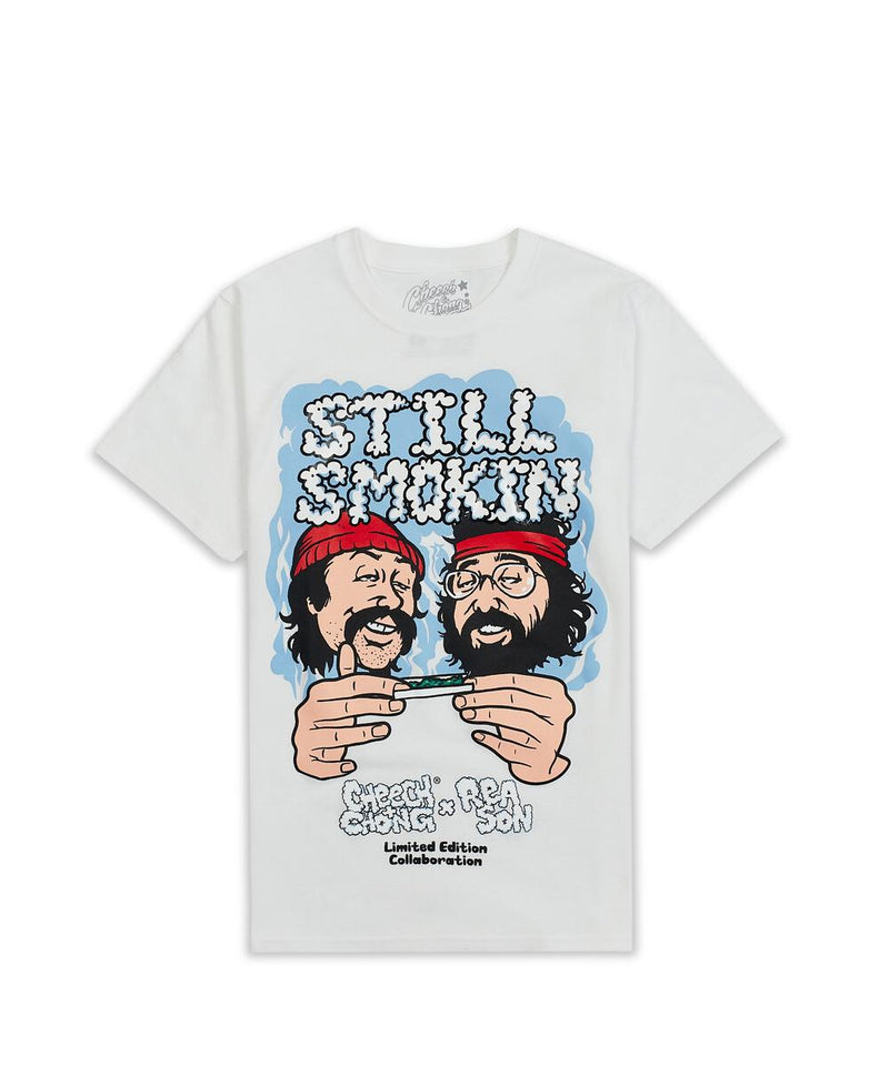 Reason 'C&C Still Smokin' T-Shirt (White) CC1-06 - Fresh N Fitted Inc