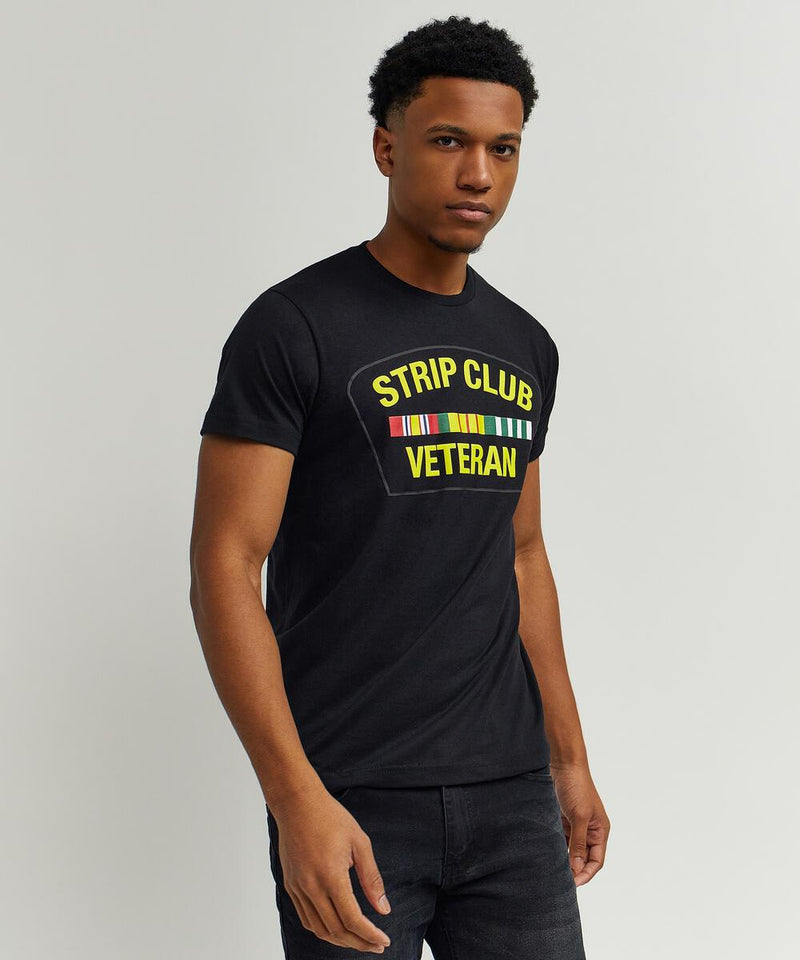 Reason 'Strip Club Veteran' T-Shirt (Black) SCV-012 - Fresh N Fitted Inc