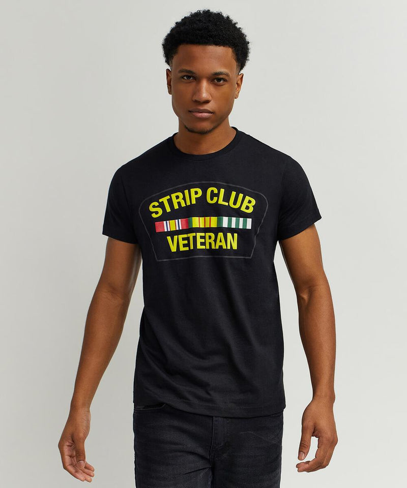 Reason 'Strip Club Veteran' T-Shirt (Black) SCV-012 - Fresh N Fitted Inc
