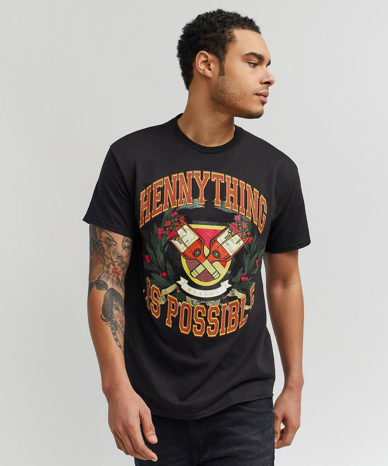 Reason 'Hennything Varsity' T-Shirt (Black) 22T5 - Fresh N Fitted Inc