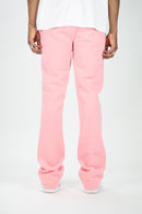 Rebel Minds Sweats Stacked Pants (Dusty Pink) 100-475 - FRESH N FITTED