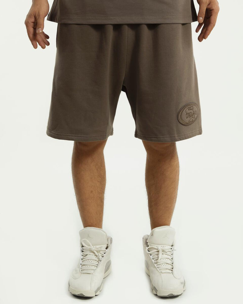 Pro Standard 'San Francisco 49ers' Logo Pro Team Shorts (Brown) FS4344635 - Fresh N Fitted Inc