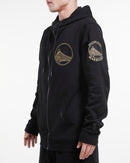 Golden State Warriors Black And Gold DK FZ PO Hoodie - Fresh N Fitted Inc