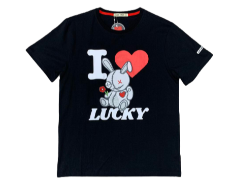 BKYS 'I Love Lucky' T-Shirt (Black) T915 - Fresh N Fitted Inc