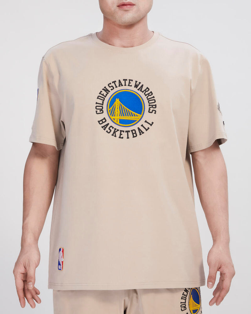 Pro Standard Golden State Warriors Basketball Shirt (Khaki) BGW159045 - Fresh N Fitted Inc