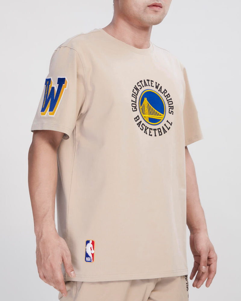 Pro Standard Golden State Warriors Basketball Shirt (Khaki) BGW159045 - Fresh N Fitted Inc