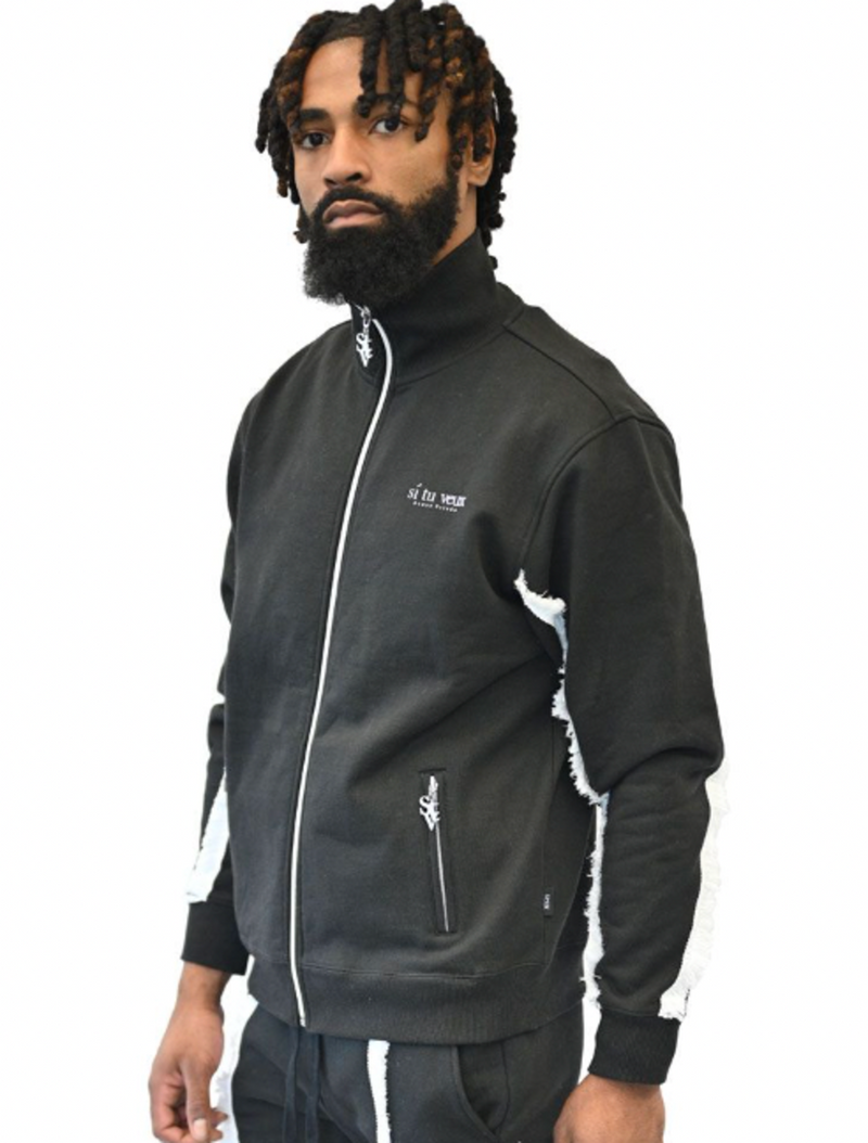 Si Tu Veux 'Daredevil' Track Jacket - Fresh N Fitted Inc