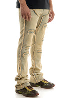 KDNK Carpenter Skinny Flare Denim KND4606 (T. Blue) - FRESH N FITTED