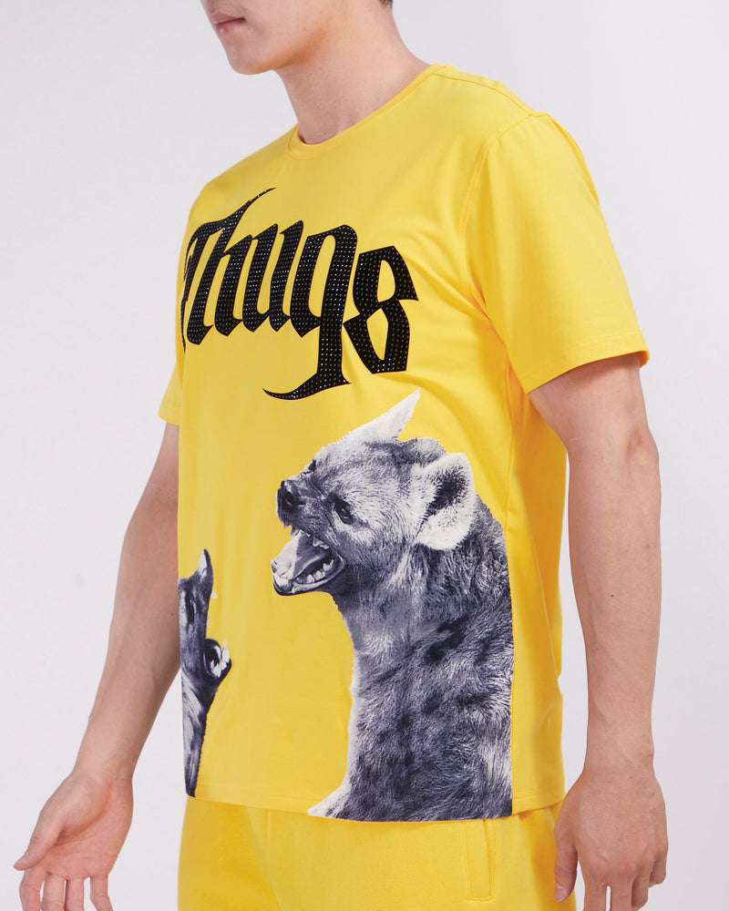 Roku Studio 'Thugs' T-Shirt (Yellow) RK1481219 - Fresh N Fitted Inc 2