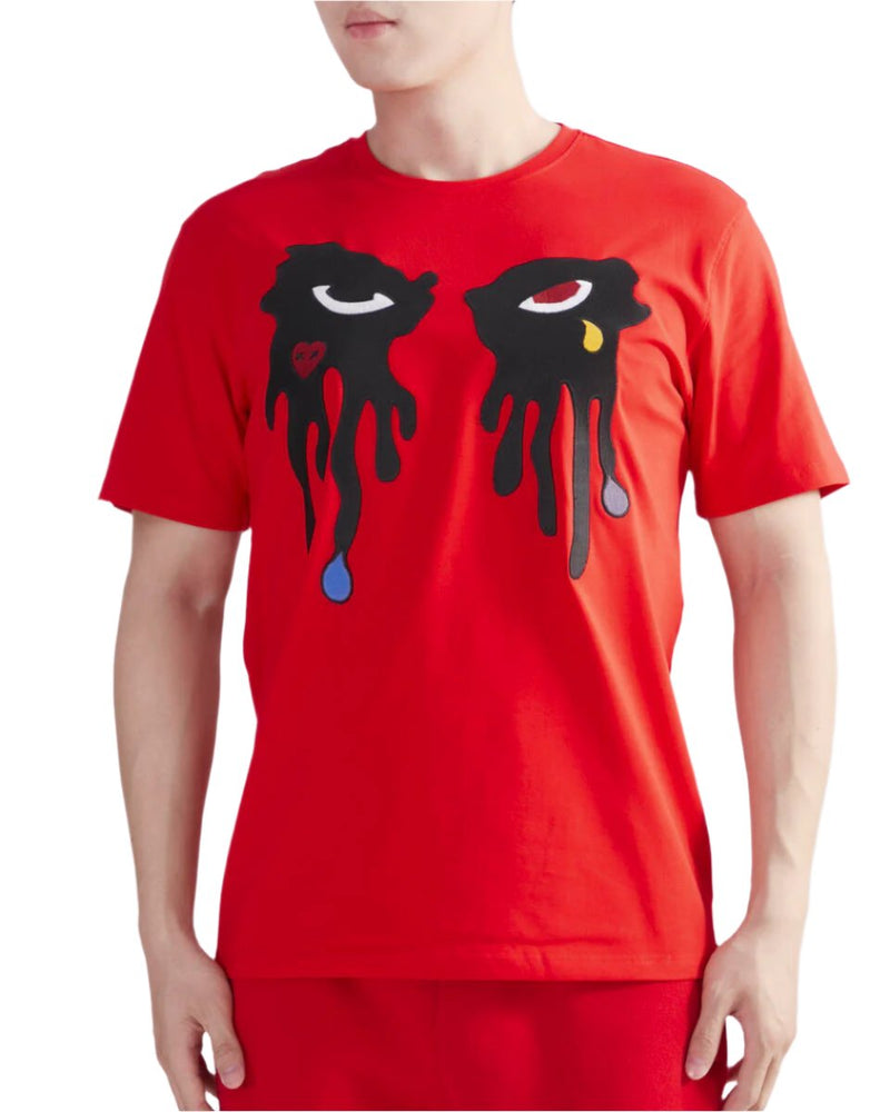 Roku Studio 'Tear Drip' T-Shirt (Red) RK1481256 - Fresh N Fitted Inc 2