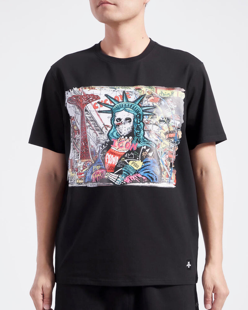 Eternity 'Dead Liberty' T-Shirt (Black) E1134501 - FRESH N FITTED-2 INC