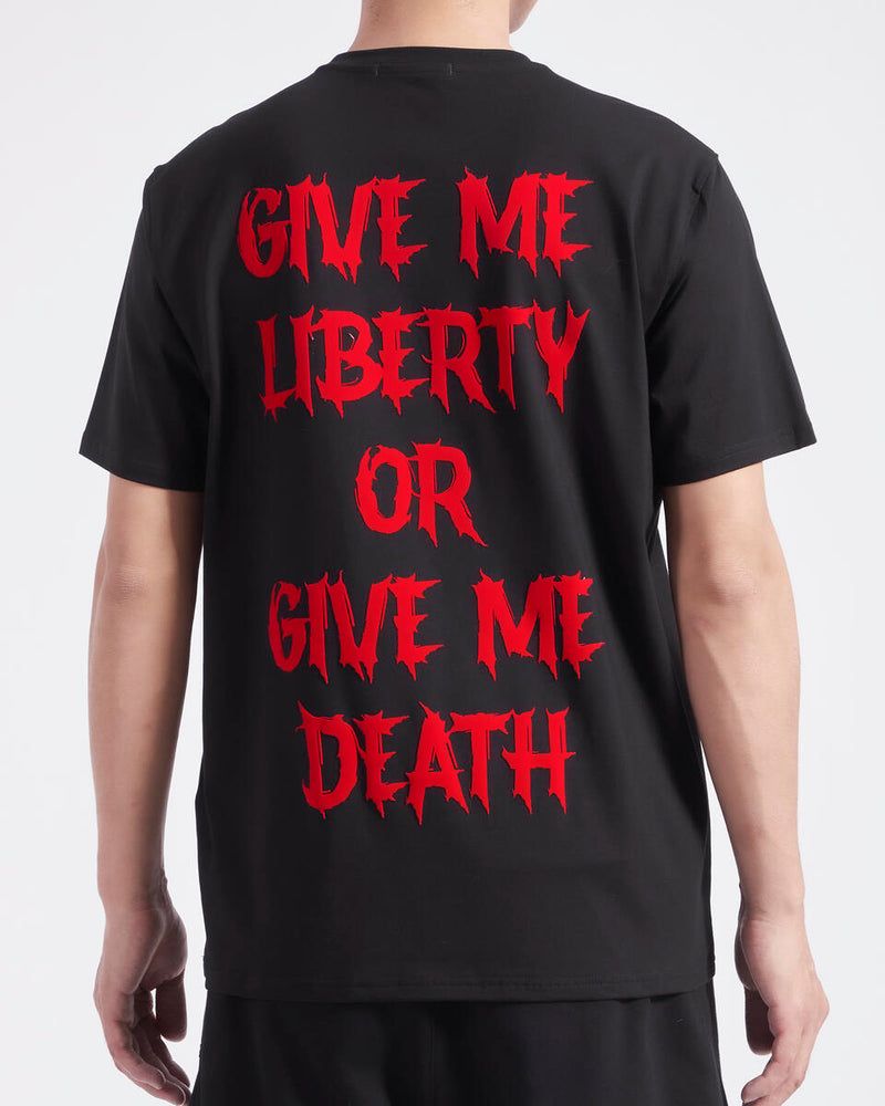 Eternity 'Dead Liberty' T-Shirt (Black) E1134501 - FRESH N FITTED-2 INC