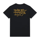 Ed Hardy 'Rhinestone Love Kills Slowly' T-Shirt (Faded Black) EHMD1100-96RS - FRESH N FITTED