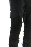 KDNK 'Cargo Skinny'  Denim KND4630 (Jet Black) - FRESH N FITTED