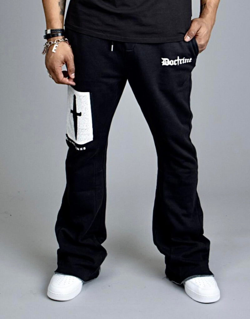 Doctrine 'Signature' Stacked Jogger - FRESH N FITTED-2 INC