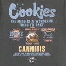 Cookies 'Workwear' T-Shirt (Washed Black) - FRESH N FITTED