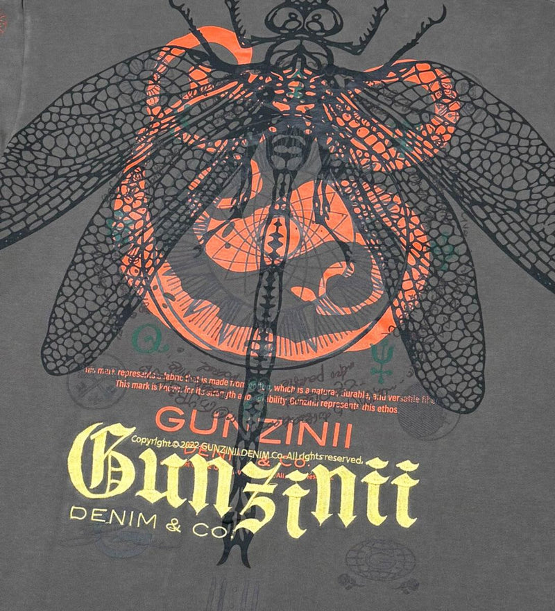 Gunzinii 'Dragon Fly' T-Shirt (Brown Stone) - Fresh N Fitted Inc