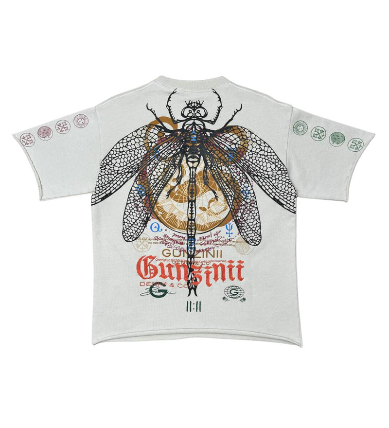 Gunzinii 'Dragon Fly' T-Shirt (Sand) - Fresh N Fitted Inc