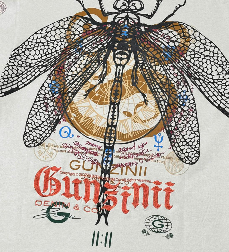 Gunzinii 'Dragon Fly' T-Shirt (Sand) - Fresh N Fitted Inc