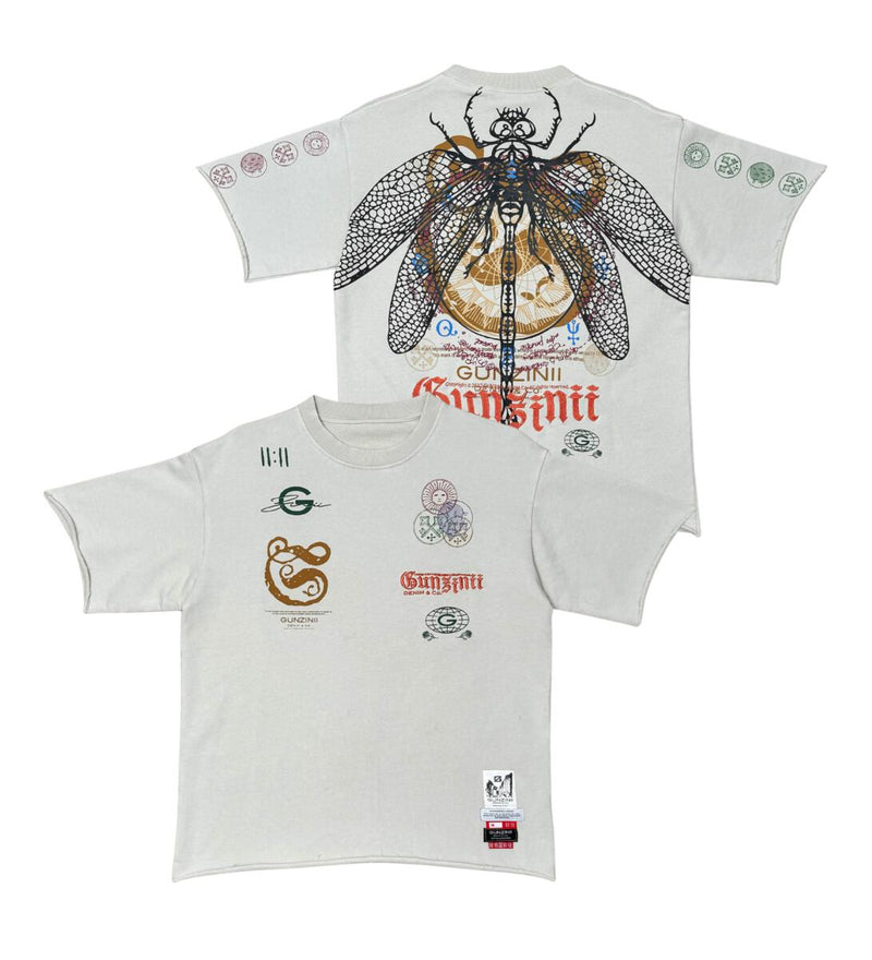 Gunzinii 'Dragon Fly' T-Shirt (Sand) - Fresh N Fitted Inc