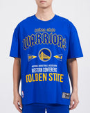 Pro Standard 'Golden State Warriors Western Conference Tour' T-Shirt (Royal Blue) BGW1515590 - FRESH N FITTED-2 INC