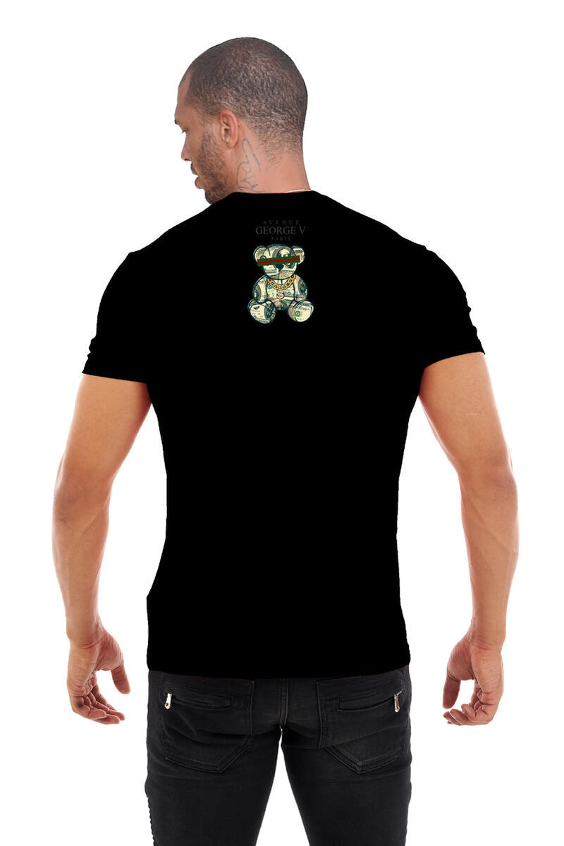 George V 'Cash Bear' Tee (Black) GV-S2741 - FRESH N FITTED-2 INC