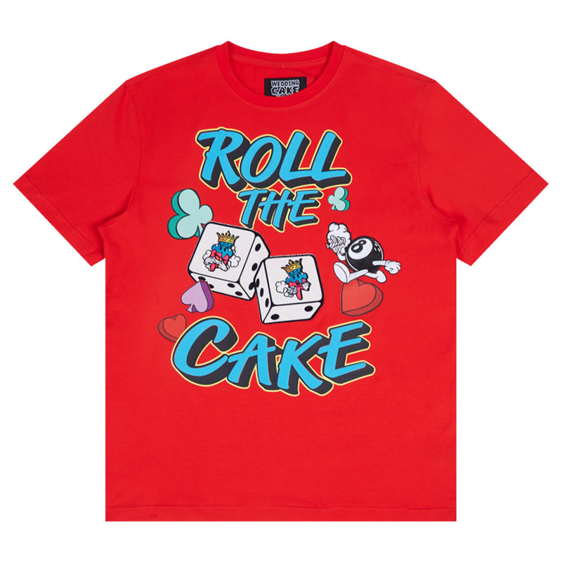 Wedding Cake 'Roll The Cake' T-Shirt (Red) WC1970886