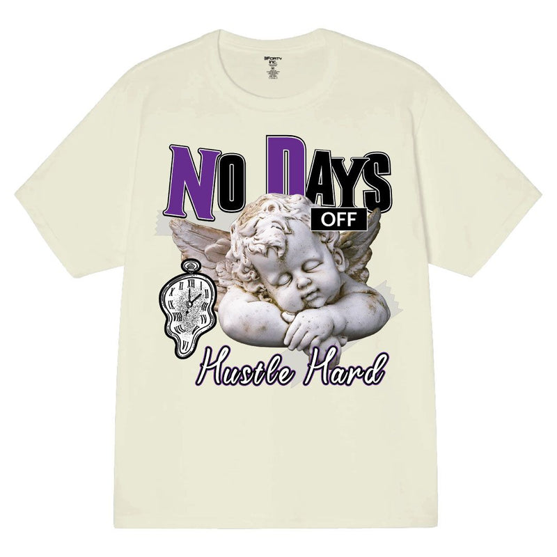 3Forty Inc. 'No Days Off Angel' T-Shirt - FRESH N FITTED-2 INC