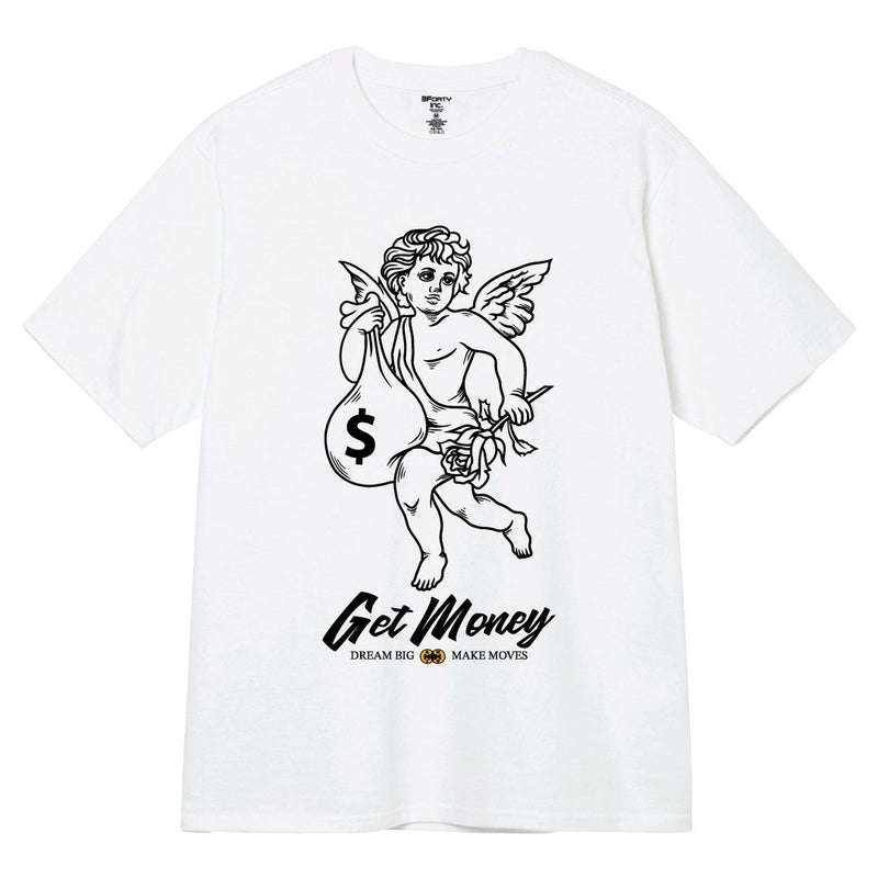 3Forty Inc. 'Get Money Angel' T-Shirt - FRESH N FITTED-2 INC