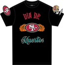 Pro Standard 'San Francisco 49ers Dia De Muertos' T-Shirt (Black) FS41410874 - FRESH N FITTED