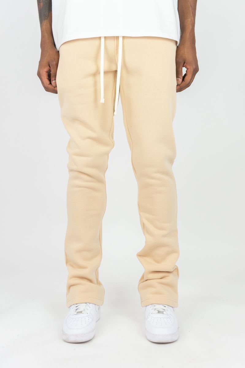 Rebel Minds Sweats Stacked Pants (Khaki) 100-475