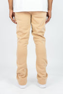 Rebel Minds Sweats Stacked Pants (Beige) 100-475 - FRESH N FITTED