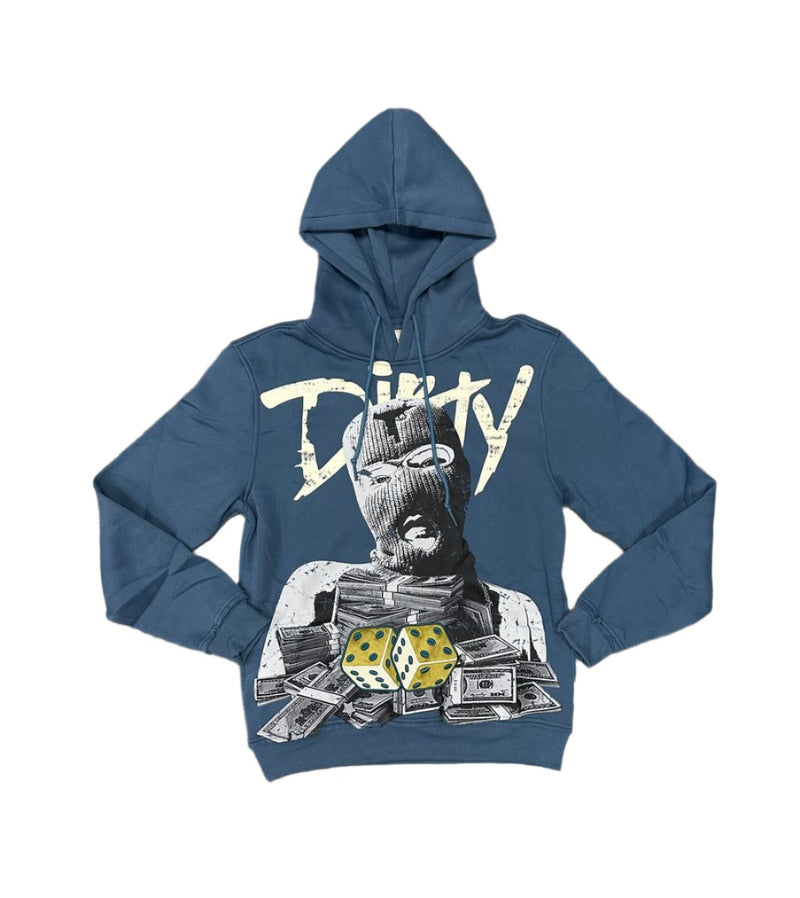 Last Project 'Dirty' Hoodie (Storm Blue) LPH237