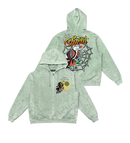 DISSORDER 'Spirit' Zip Up Hoodie (Sage) GN4107-SAG - FRESH N FITTED