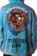 DISSORDER 'Established Alone' Zip Up Hoodie (Aqua) GN4103-AQU - FRESH N FITTED