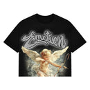 Mixed Emotion 'Cupid' S/S Rhinestone Shirt (Black)