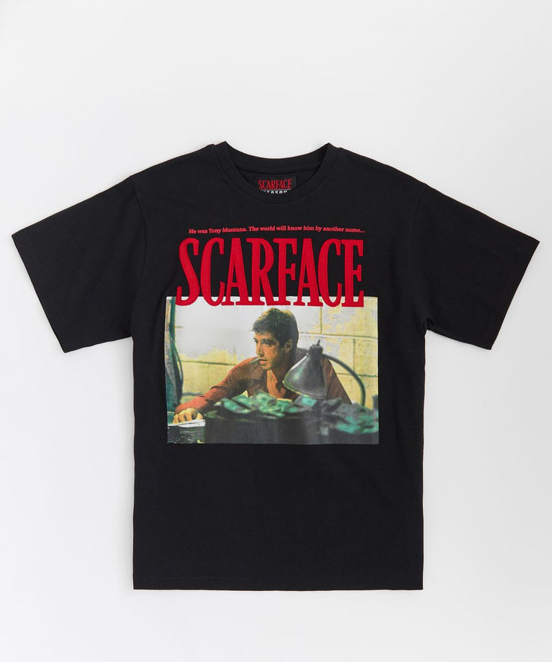 Reason 'Scarface' Tee (Black) SF-177 - FRESH N FITTED