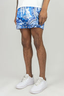 Rebel Minds 'Blessed And Gifted' Board Shorts (Blue) 151-918 - FRESH N FITTED