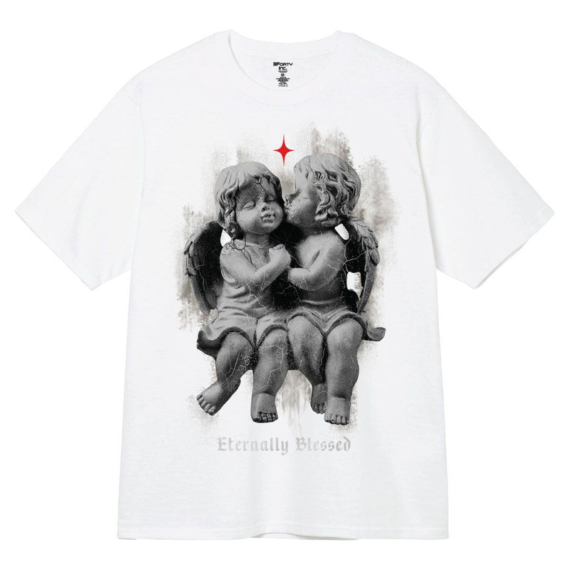 3Forty Inc. 'Eternally Blessed' T-Shirt (White) A26 - FRESH N FITTED