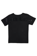 Black Label Kids 'BL Bling' T-Shirt (Black/Black) - FRESH N FITTED