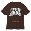 3Forty Inc. 'Three Angels' T-Shirt (Brown) A36 - FRESH N FITTED