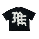 Mixed Emotion 'End' S/S Rhinestone Shirt (Black)