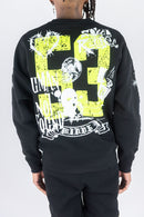 Rebel Minds 'Mask 53' Crew Sweatshirt (Black) 152-319 - FRESH N FITTED