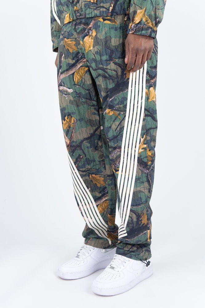 Rebel Minds 'Bent Stripes' Nylon Sweatpants (Camo) 100-492