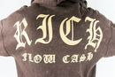 Rebel Minds 'Cash Flow' Hoodie (Rust) 152-347 - FRESH N FITTED